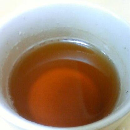麦茶にお砂糖を思い出しました！ほっこりしました。おいしかったです♪